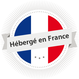 Logo hébergé en France