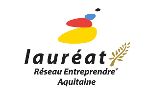 Logo Lauréat Réseau Entreprendre Aquitaine